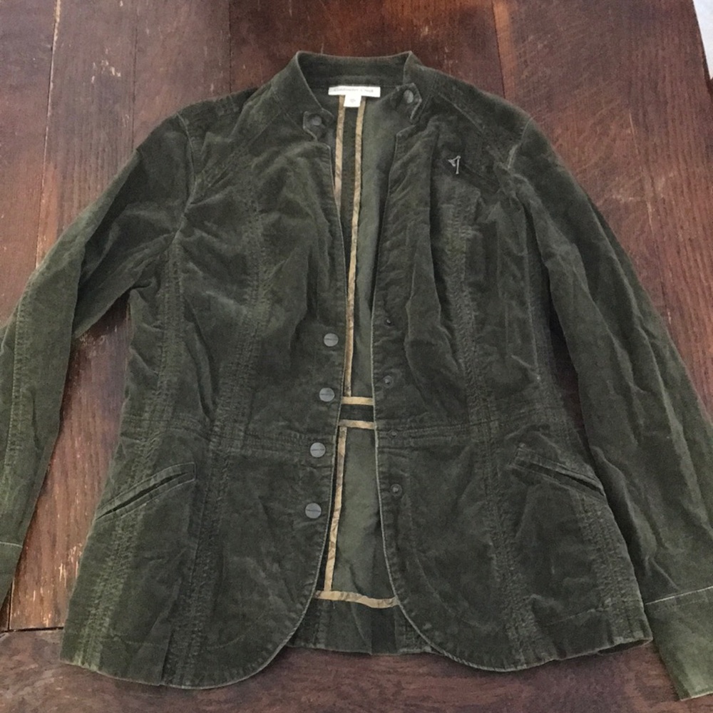 Green blazer